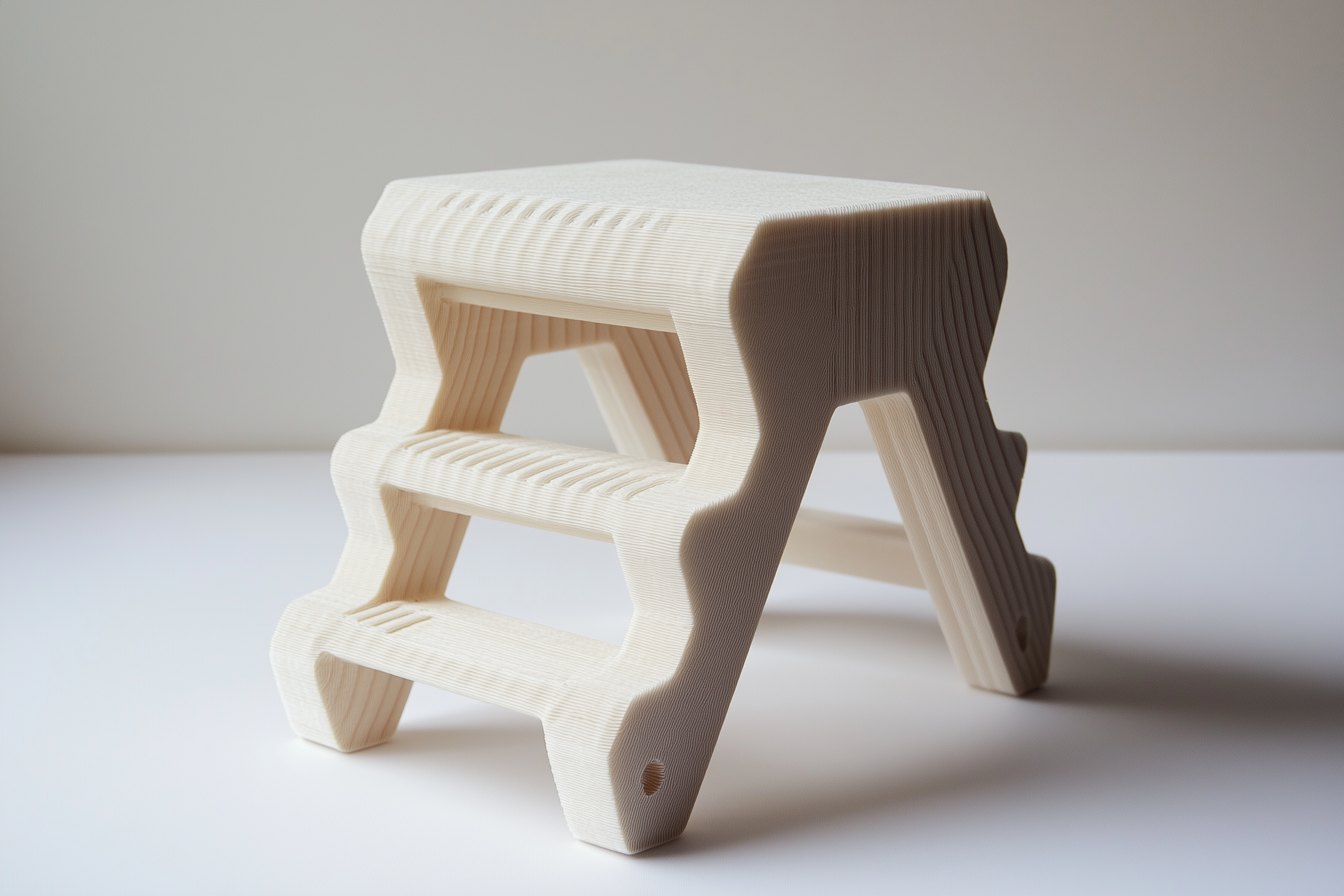 3D printed step stool.