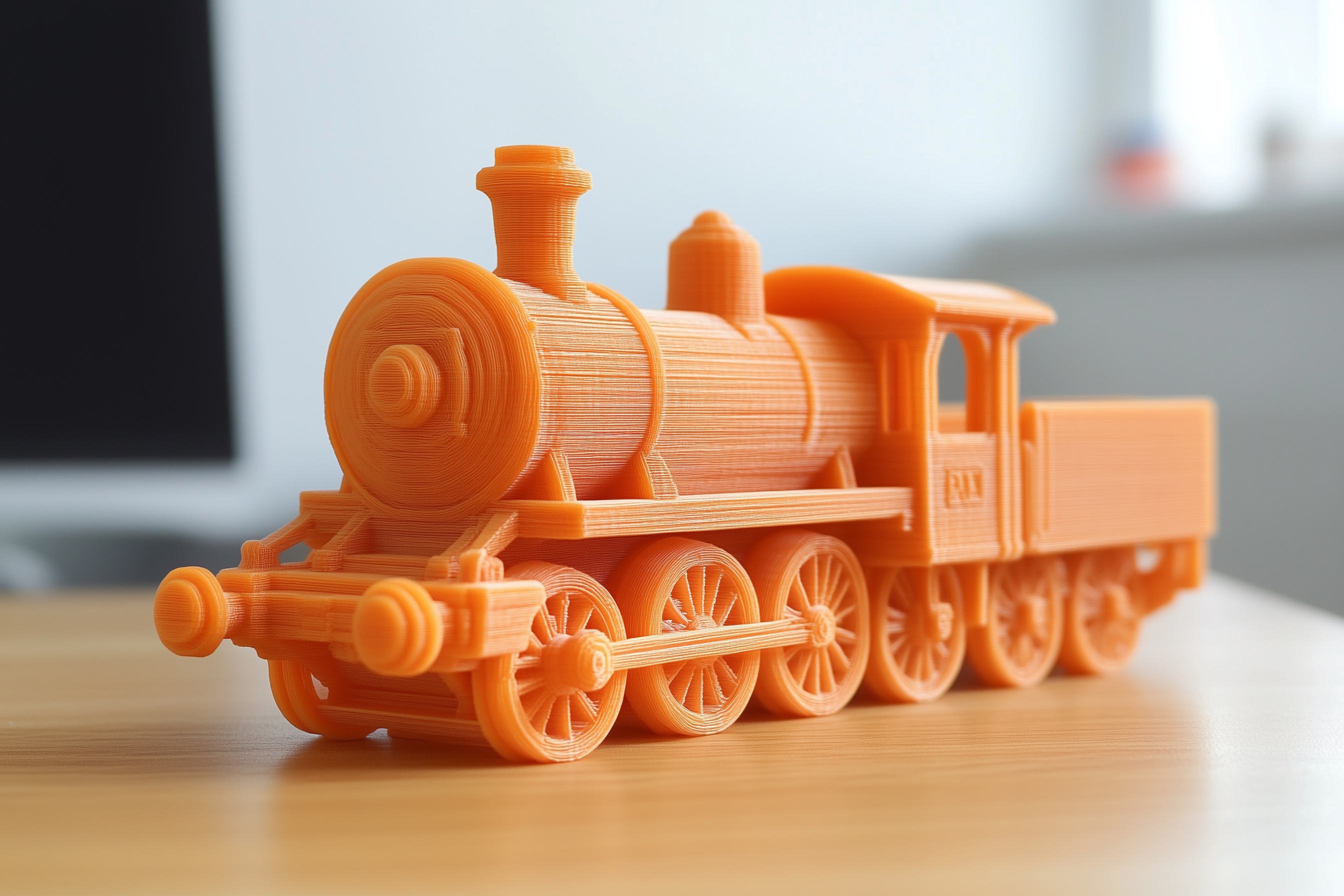 3D printed train