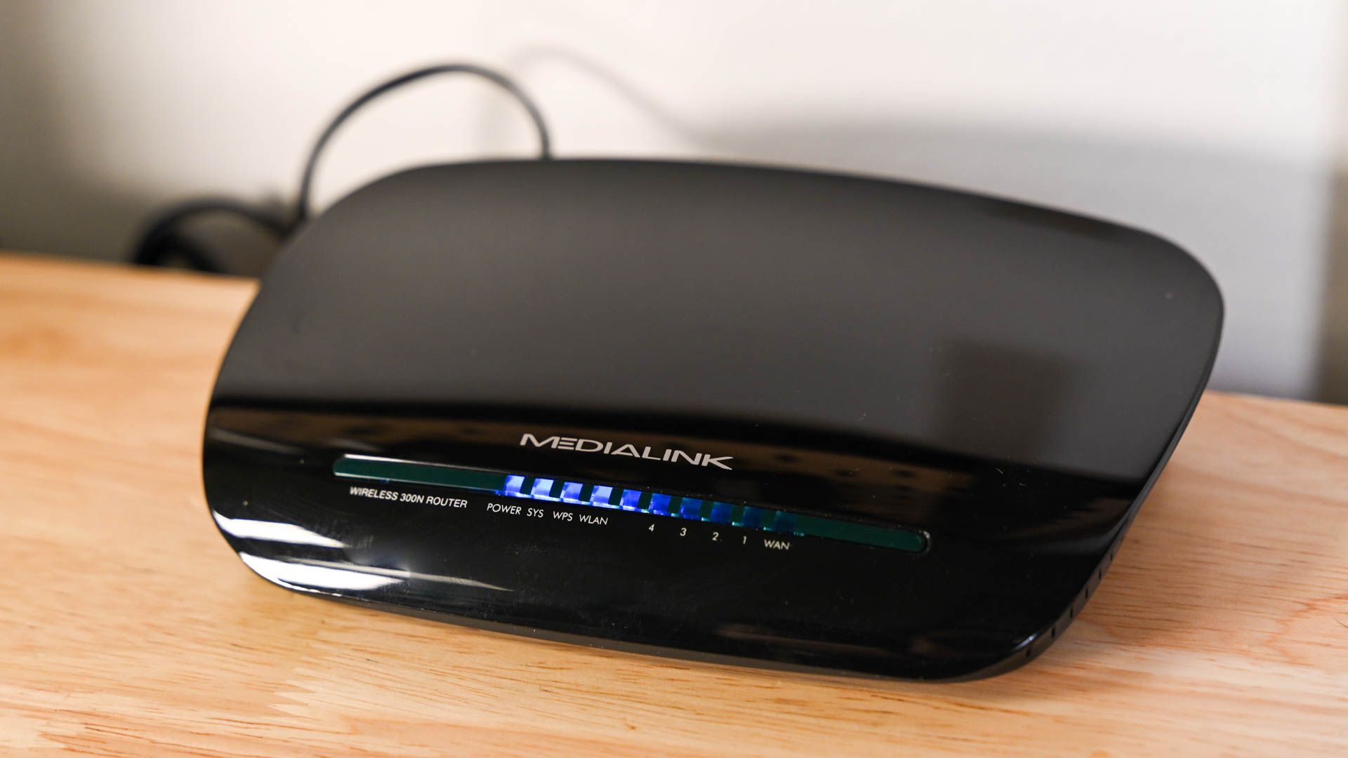 An old Medialink budget router.