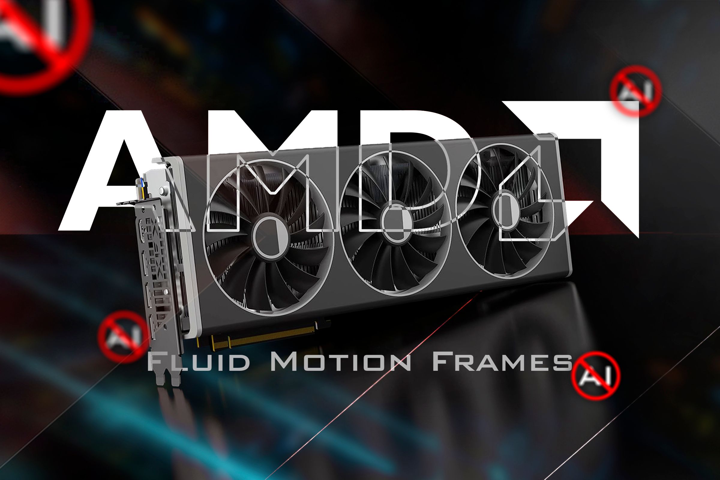 Frame Production Innovations Showcase by AMD's Fluid Motion - No Specialized Hardware Required for AI Processing