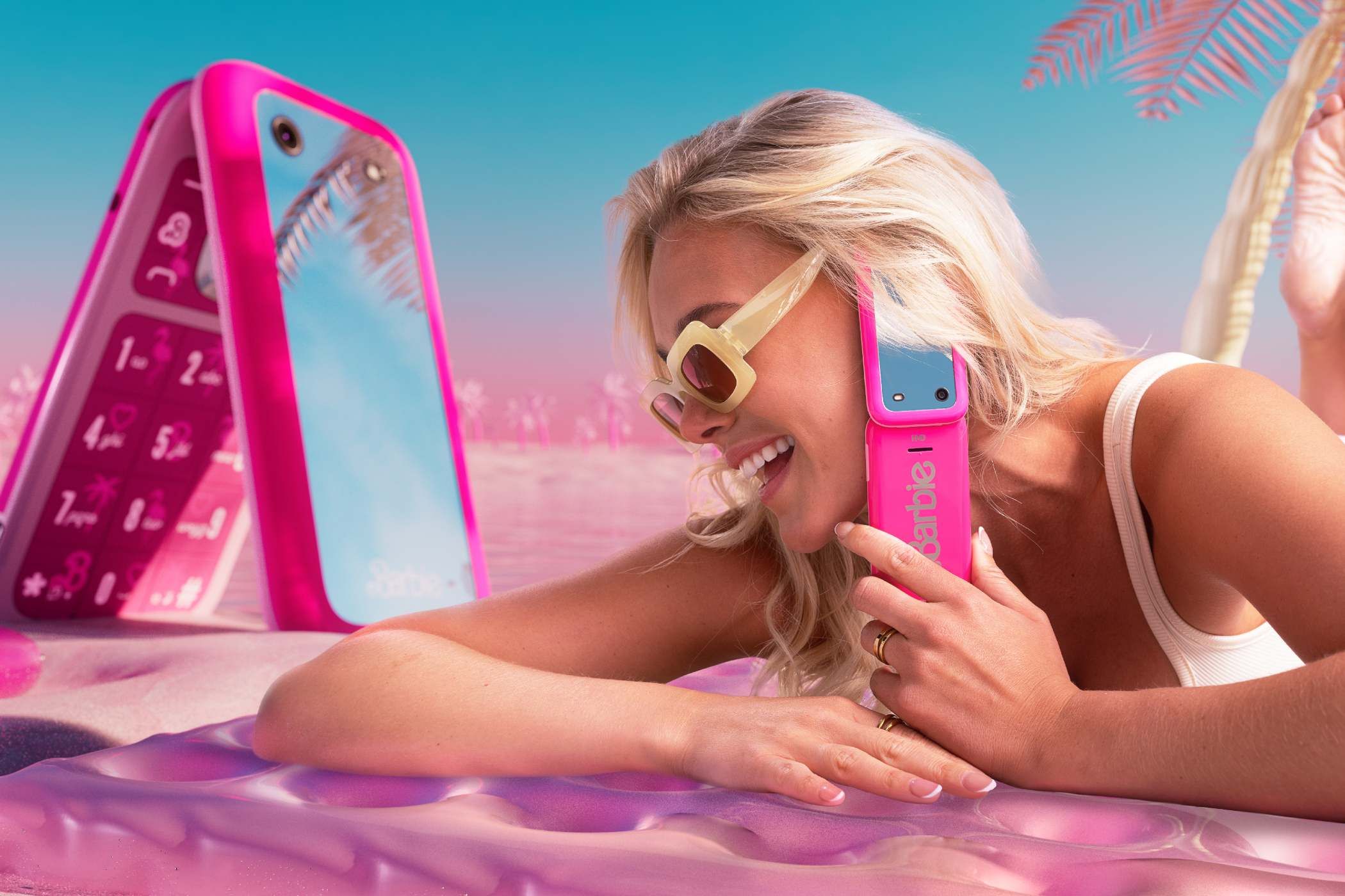 The Barbie Flip Phone Is Now Real