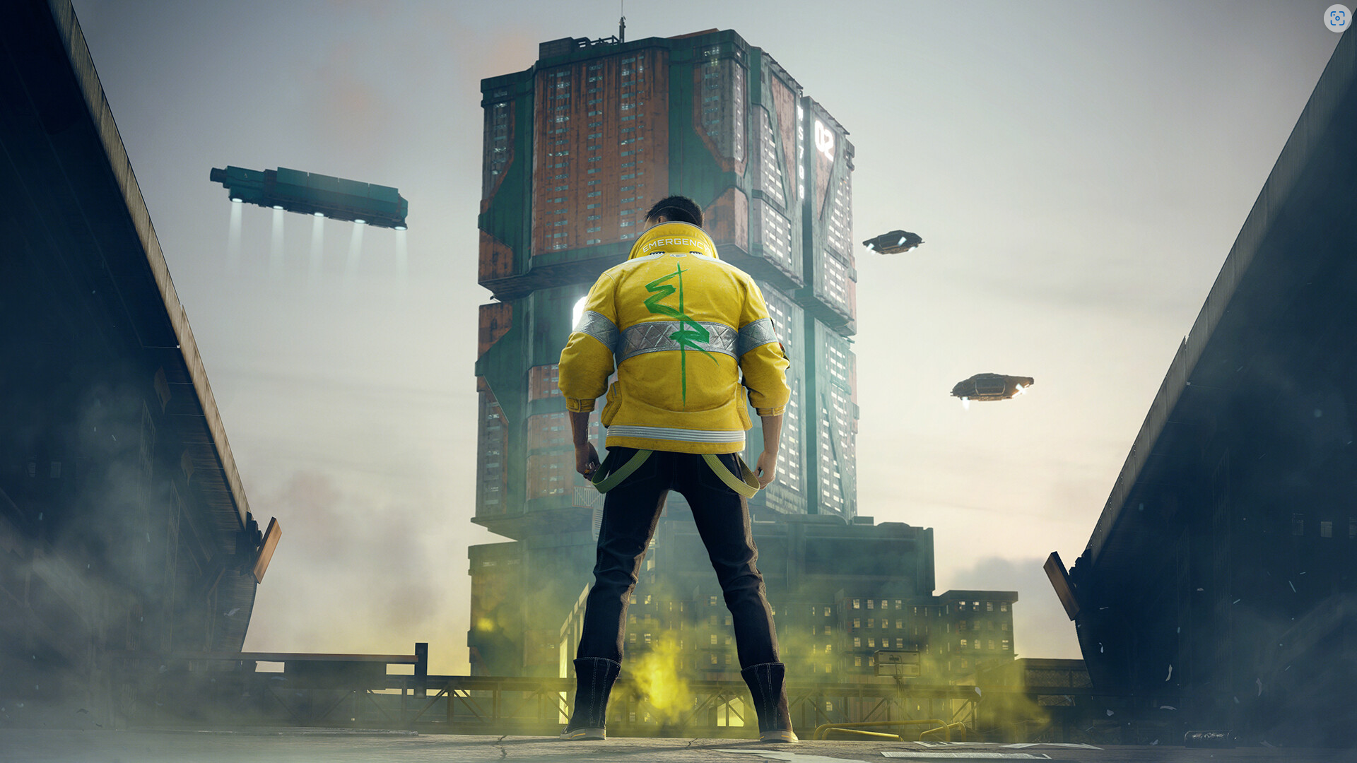 Gameplay from Cyberpunk 2077.