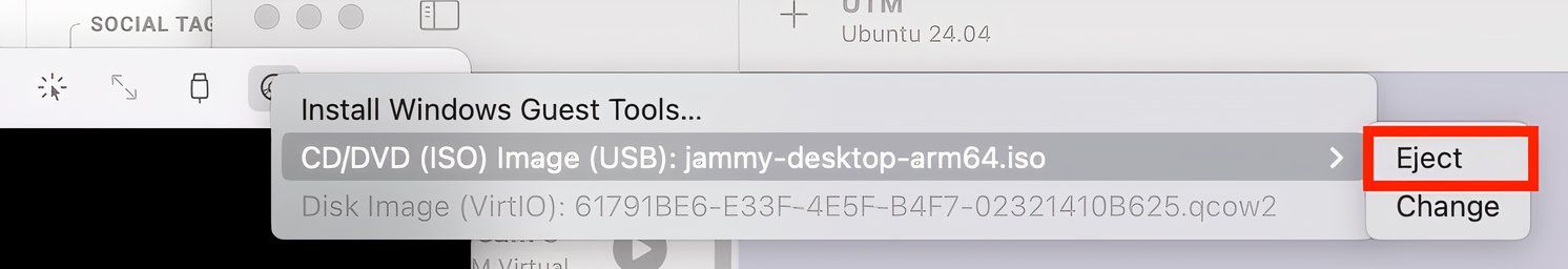 Eject the ISO image before you try to boot into your new VM for the first time.-1