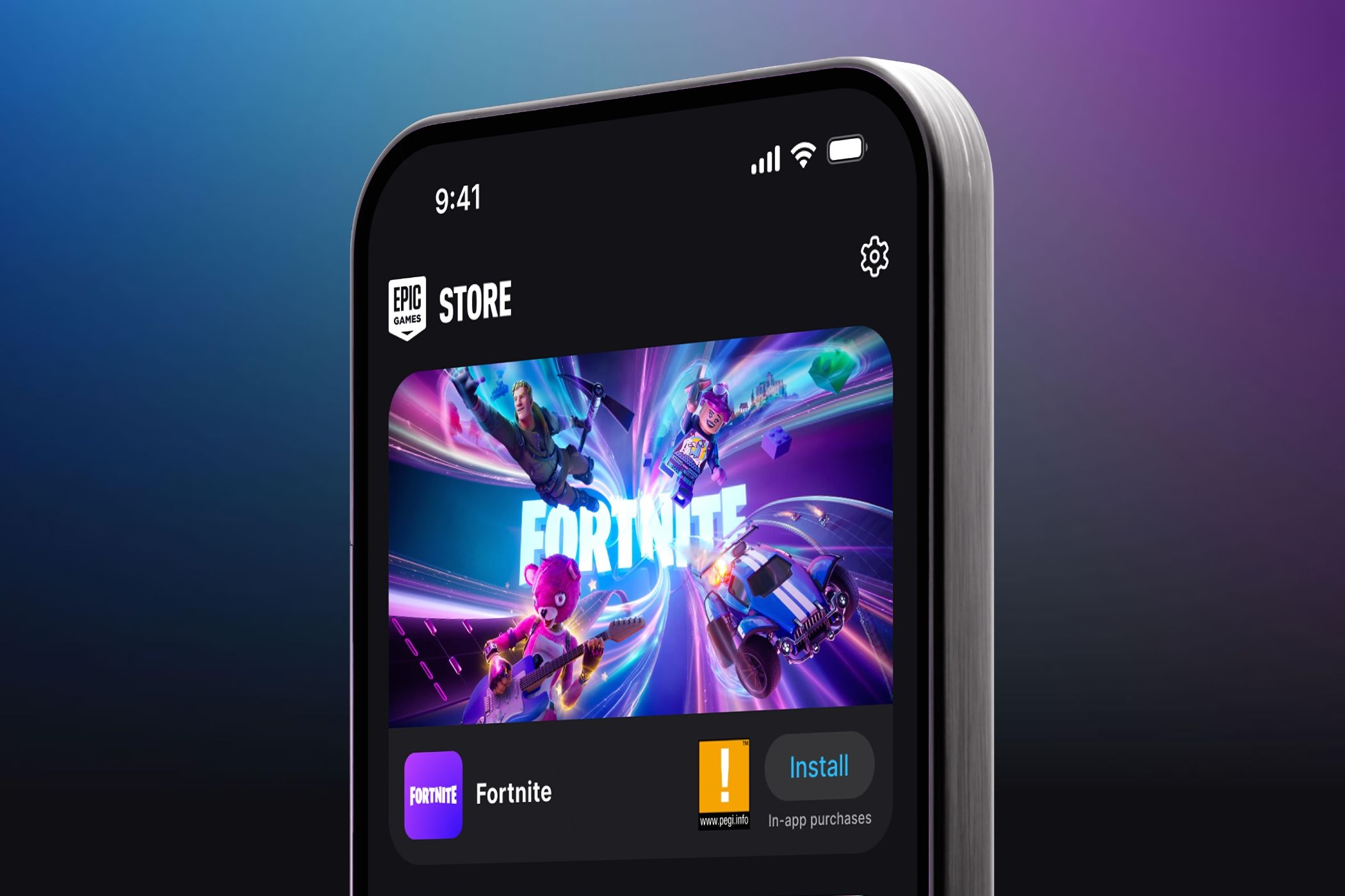 Epic Games Store Mobile Fortnite