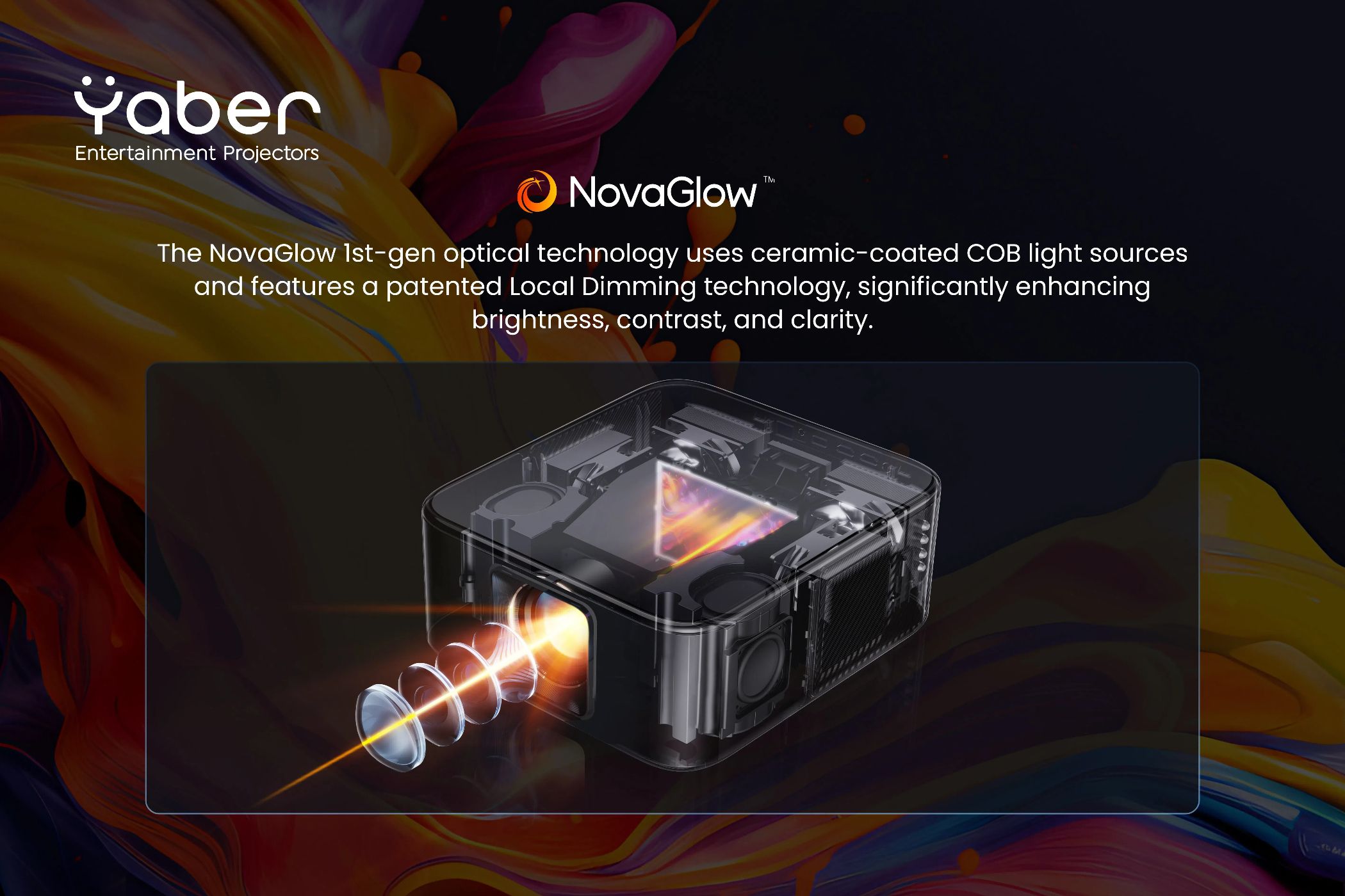 Demonstration of Yaber NovaGlow Technology