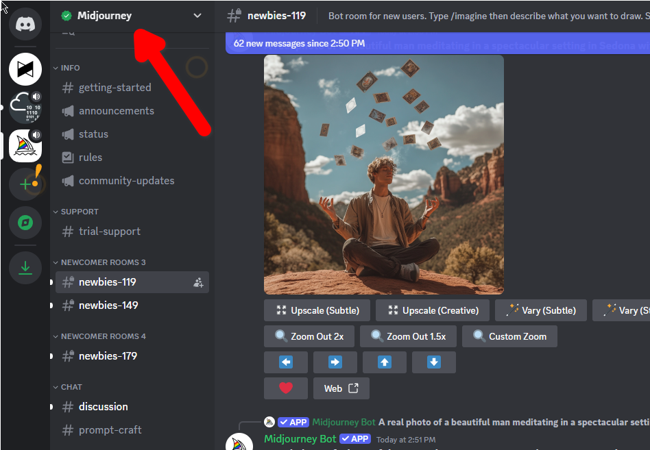 Handling message requests on Discord desktop.