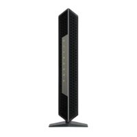 NETGEAR Nighthawk Cable Modem CM1200 on transparent background