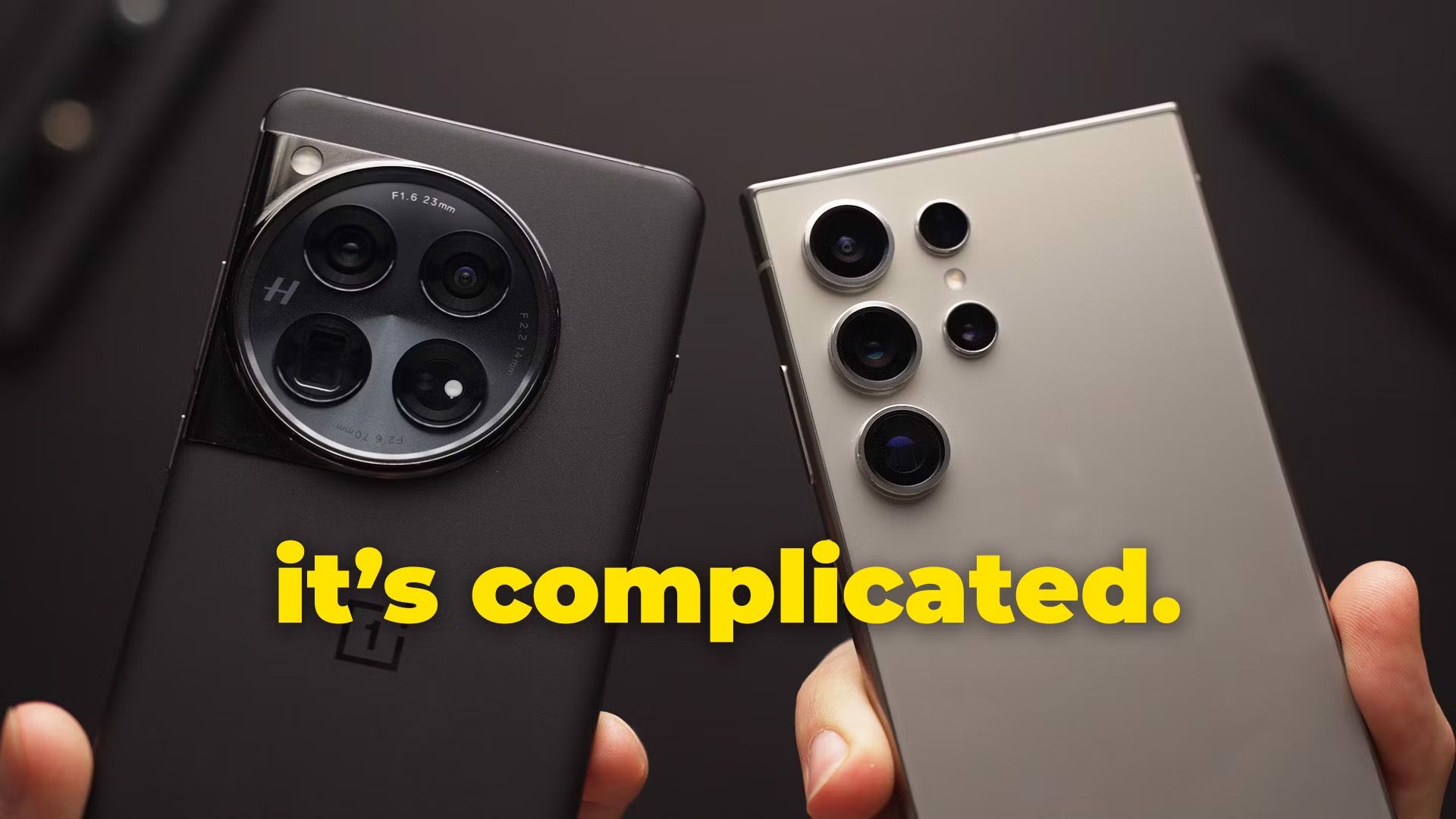 Galaxy S24 Ultra Vs. OnePlus 12: The TOUGHEST Decision