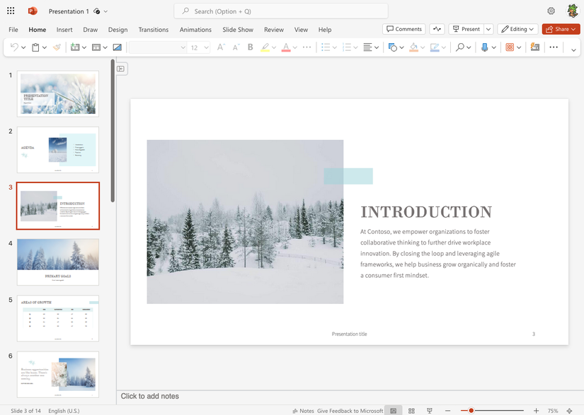 Screenshot of Microsoft PowerPoint.