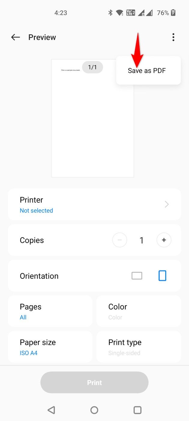 'Save as PDF' highlighted in Word.