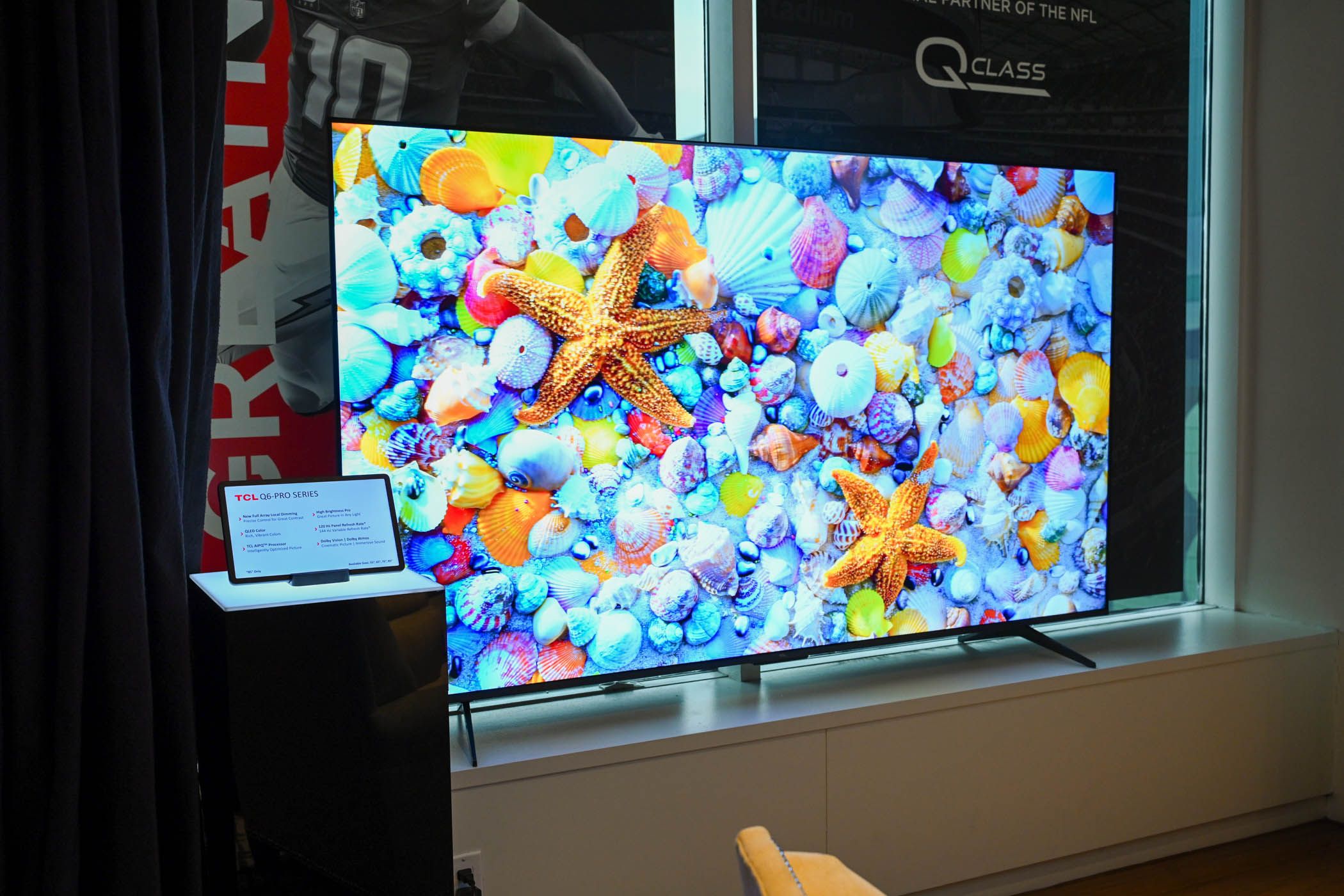 TCL Q6 Pro Series TV at CES 2024