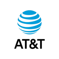 AT&T Logo on a transparent background