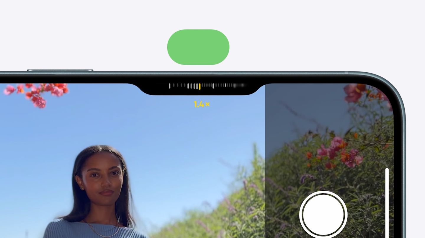 Camera Control option in iPhone 16.