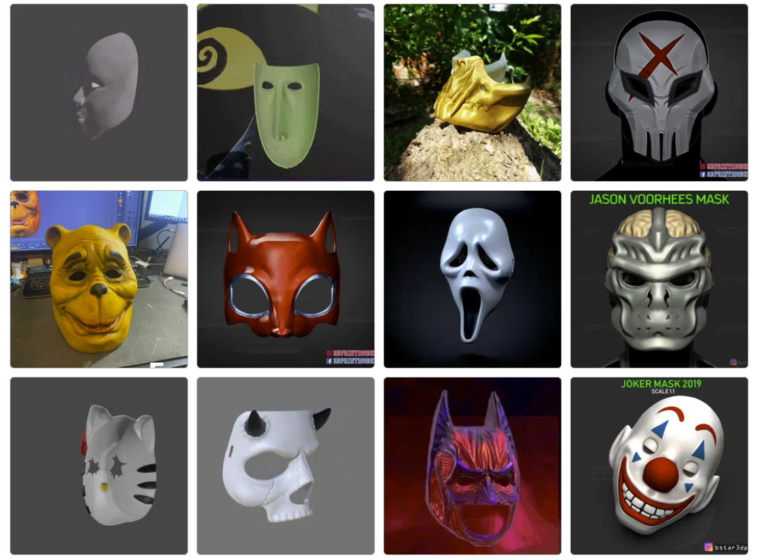 Cults Halloween Masks