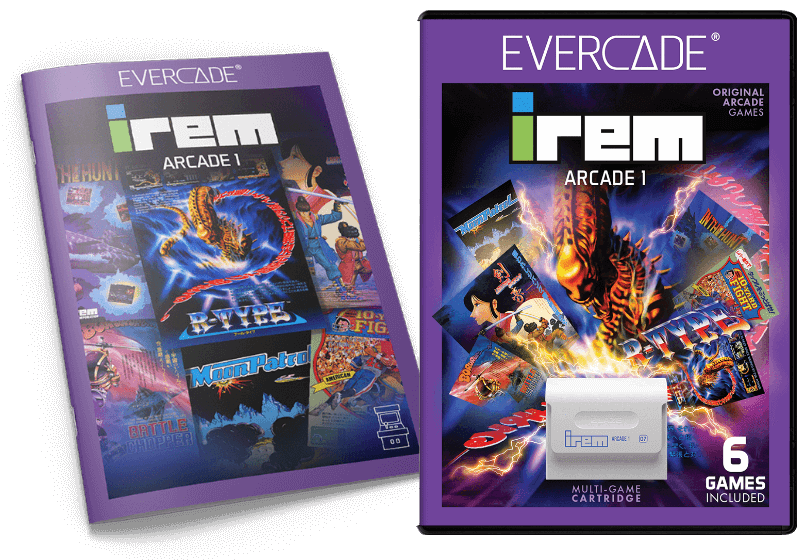 Evercade Irem game cartridge