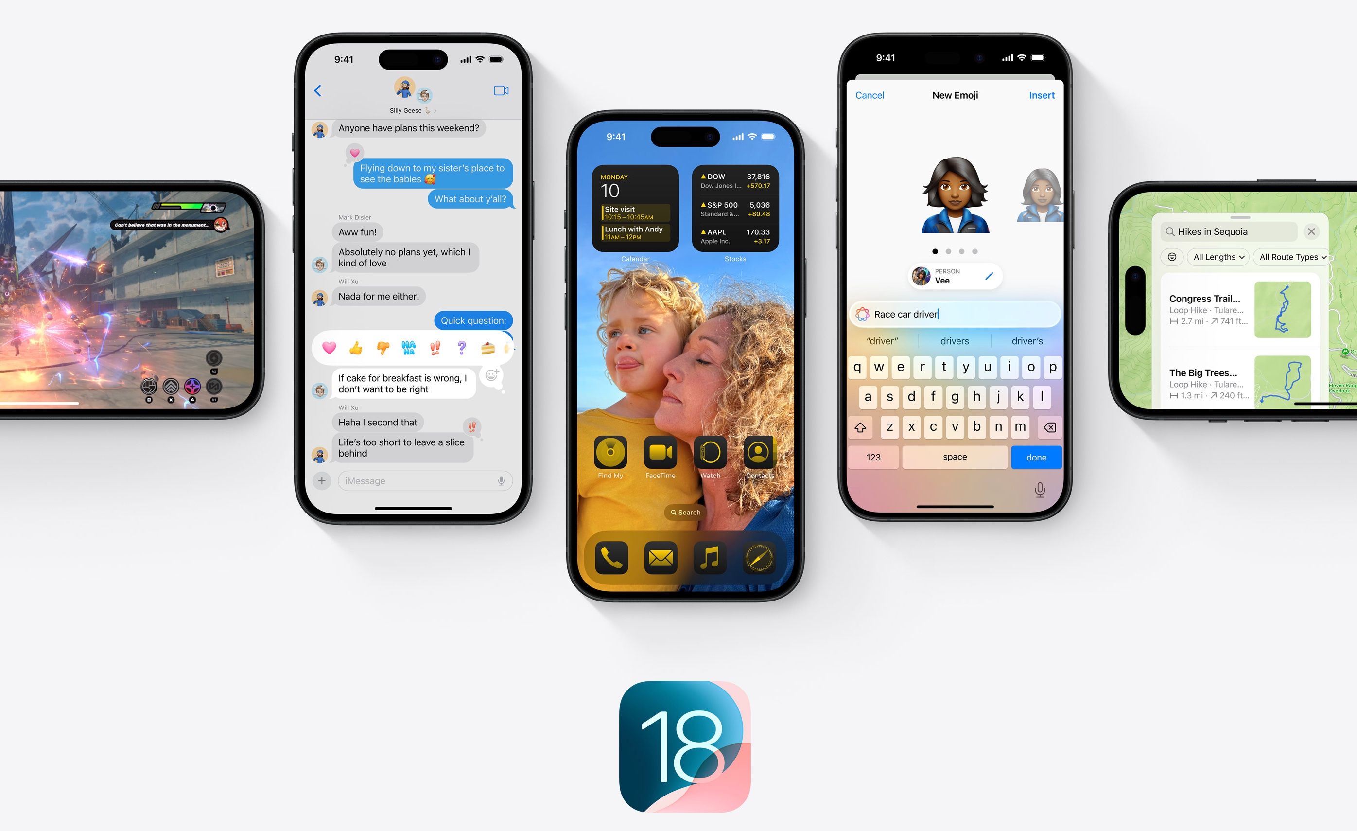 iOS 18 banner.