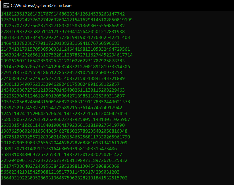 Notepad Matrix Code Effect.