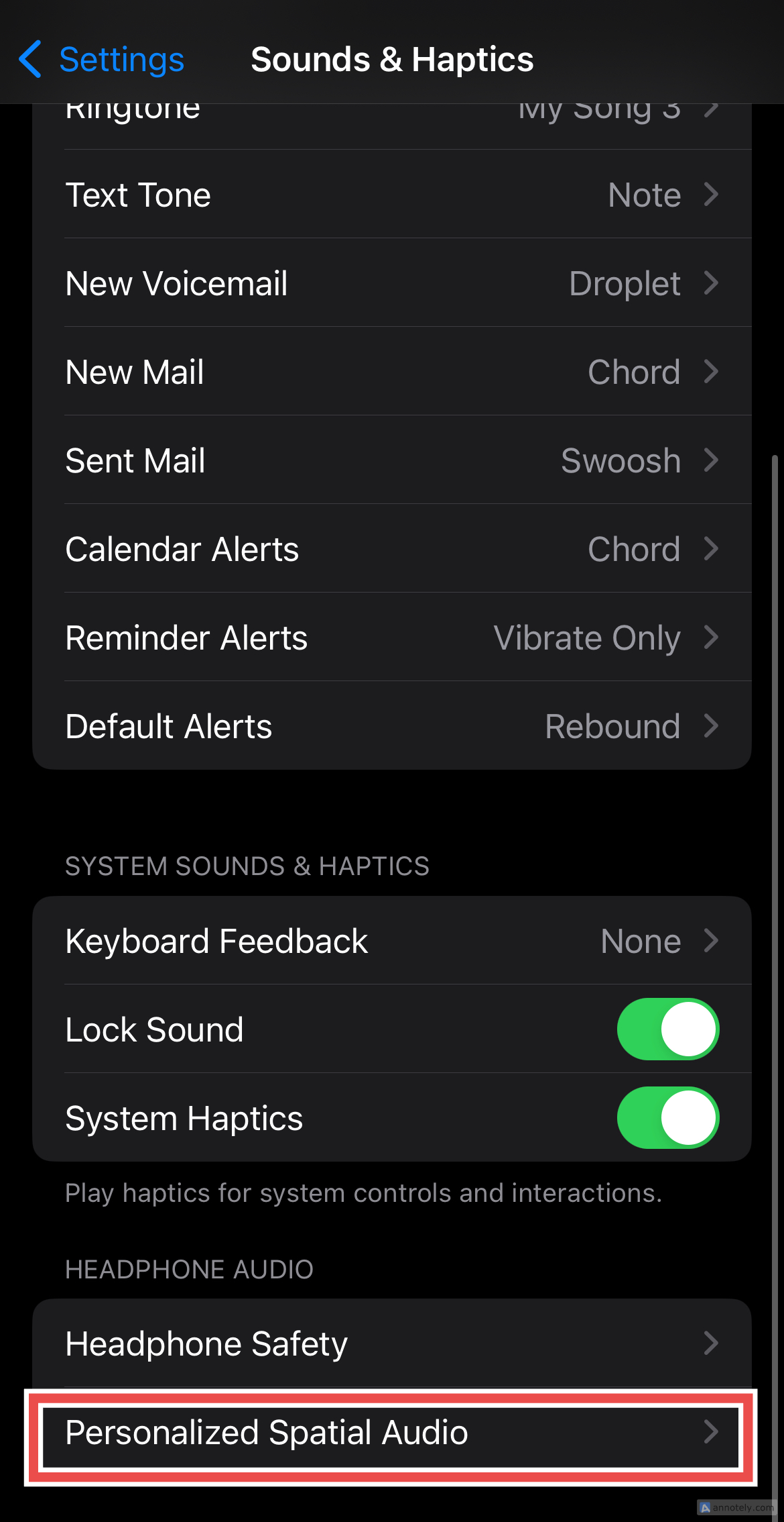 Personalized Spatial Audio in Sounds & Haptics.