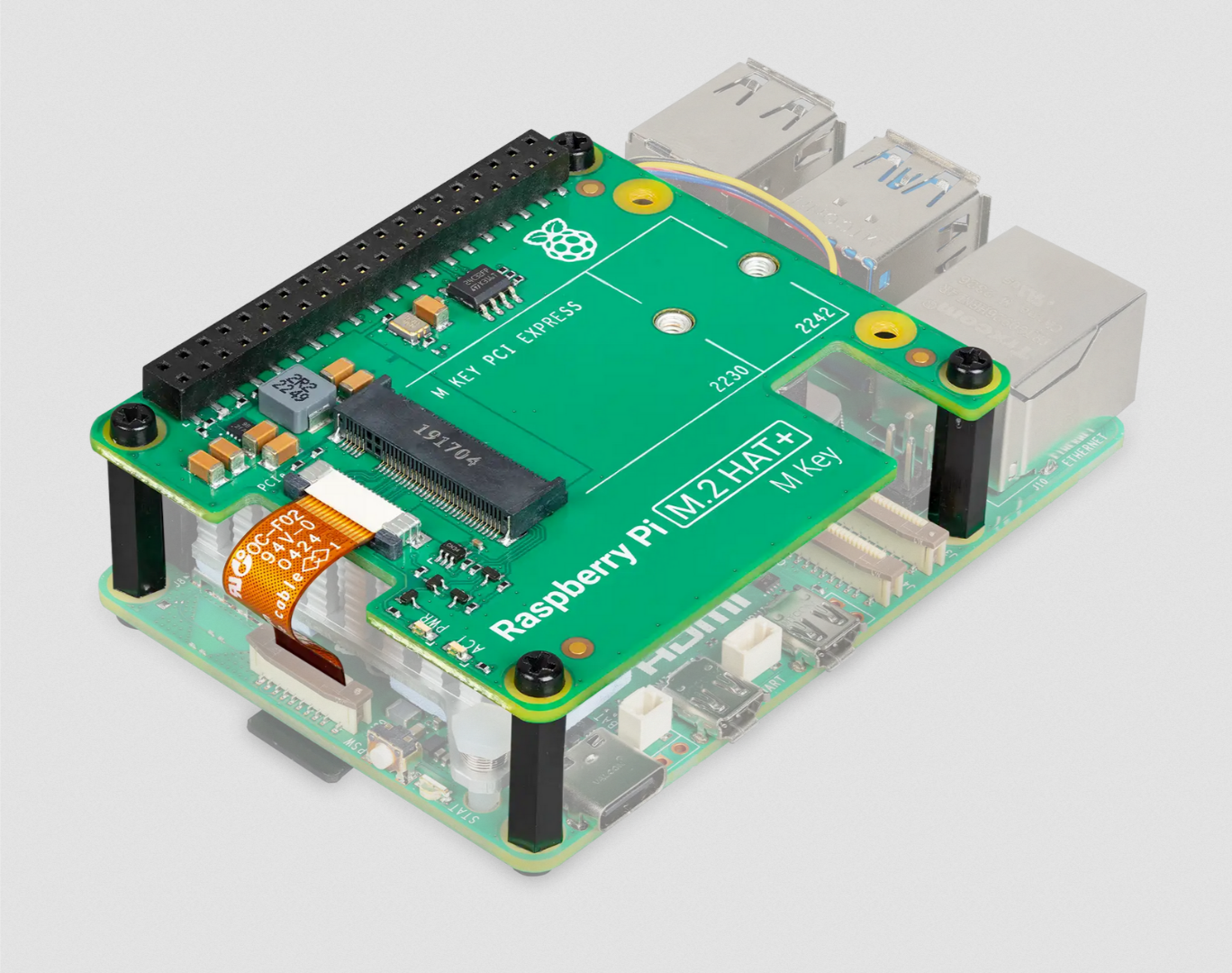 The Pi 5 SSD hat.