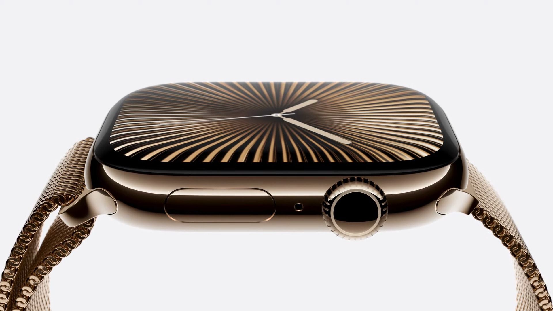 Apple Watch from the side.