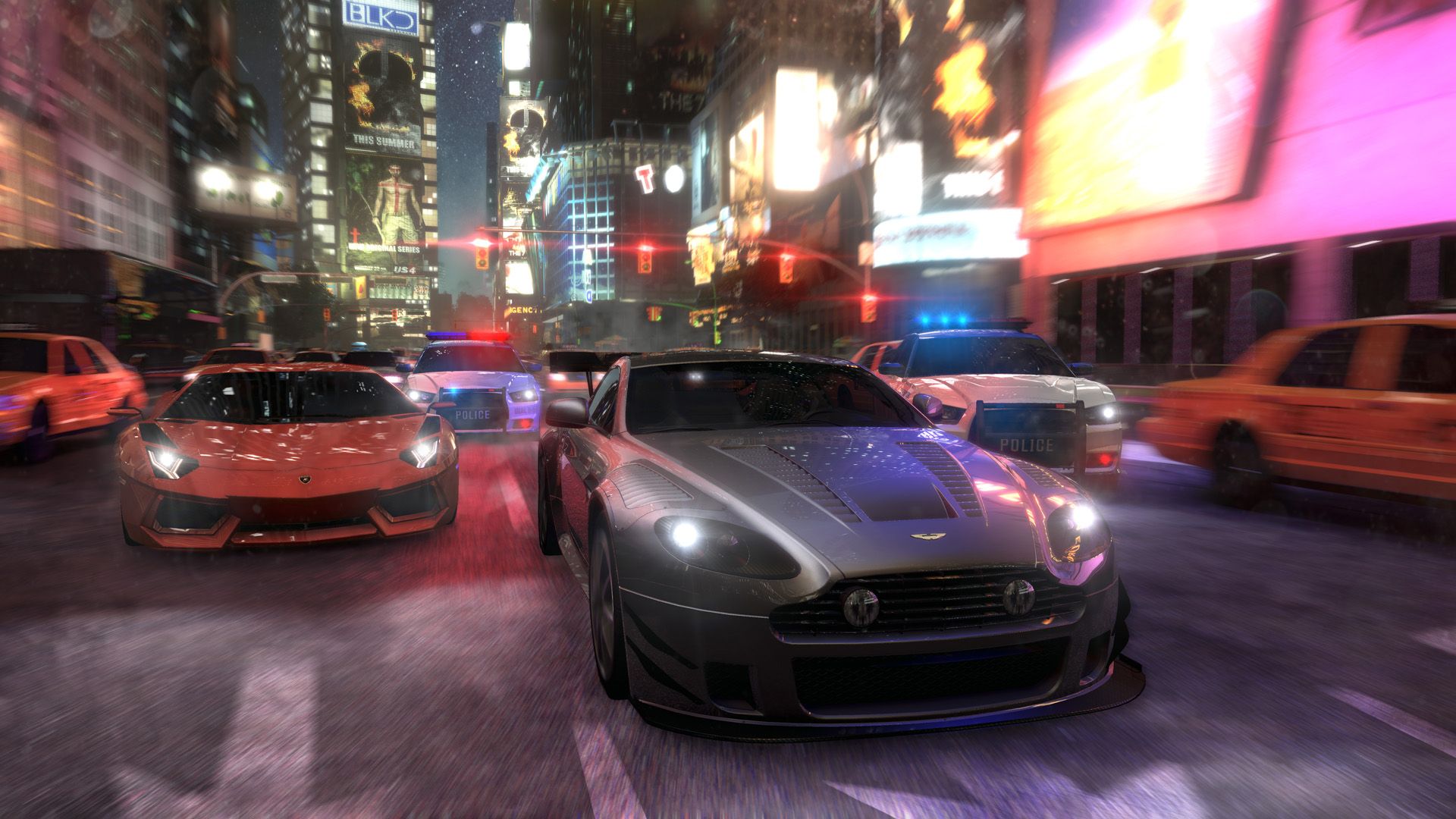 A promotional image for Ubisoft's racing game 'The Crew.'