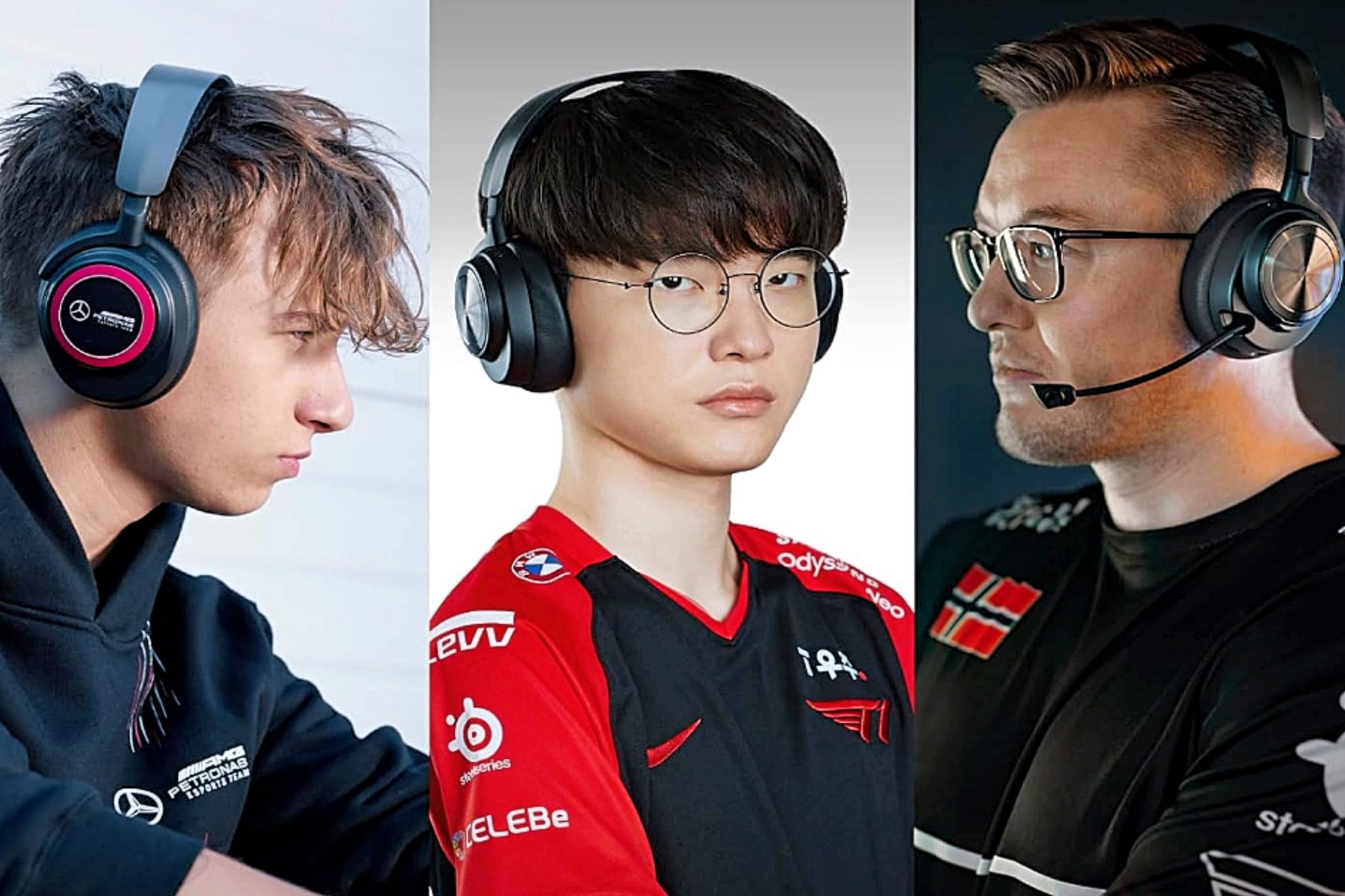 Various esports members representing the SteelSeries Arctis Nova Pro