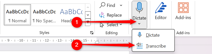 The Microsoft Word Ribbon