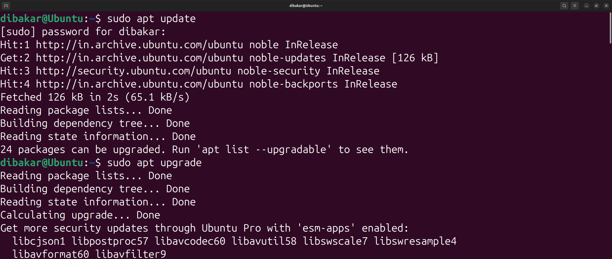 Updating Ubuntu Repo