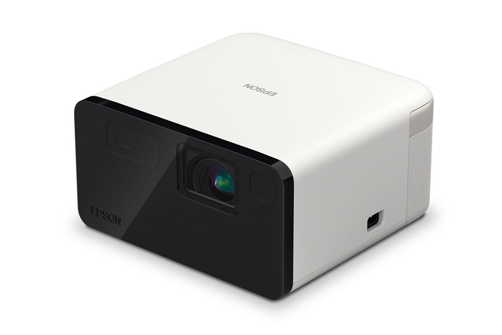 The Epson EpiqVision Mini EF21 laser projector.