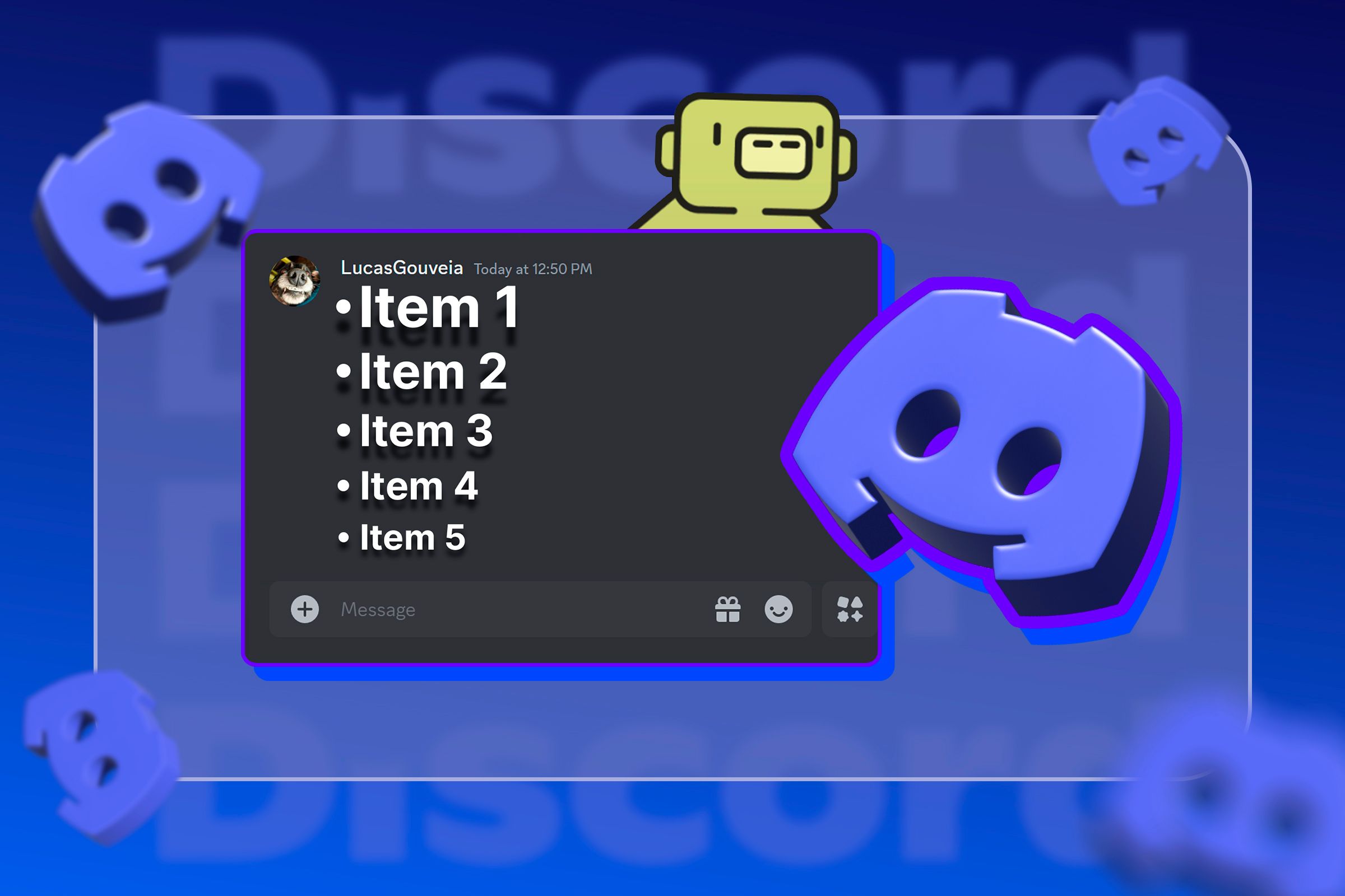 如何使用 Markdown 在 Discord 中制作列表