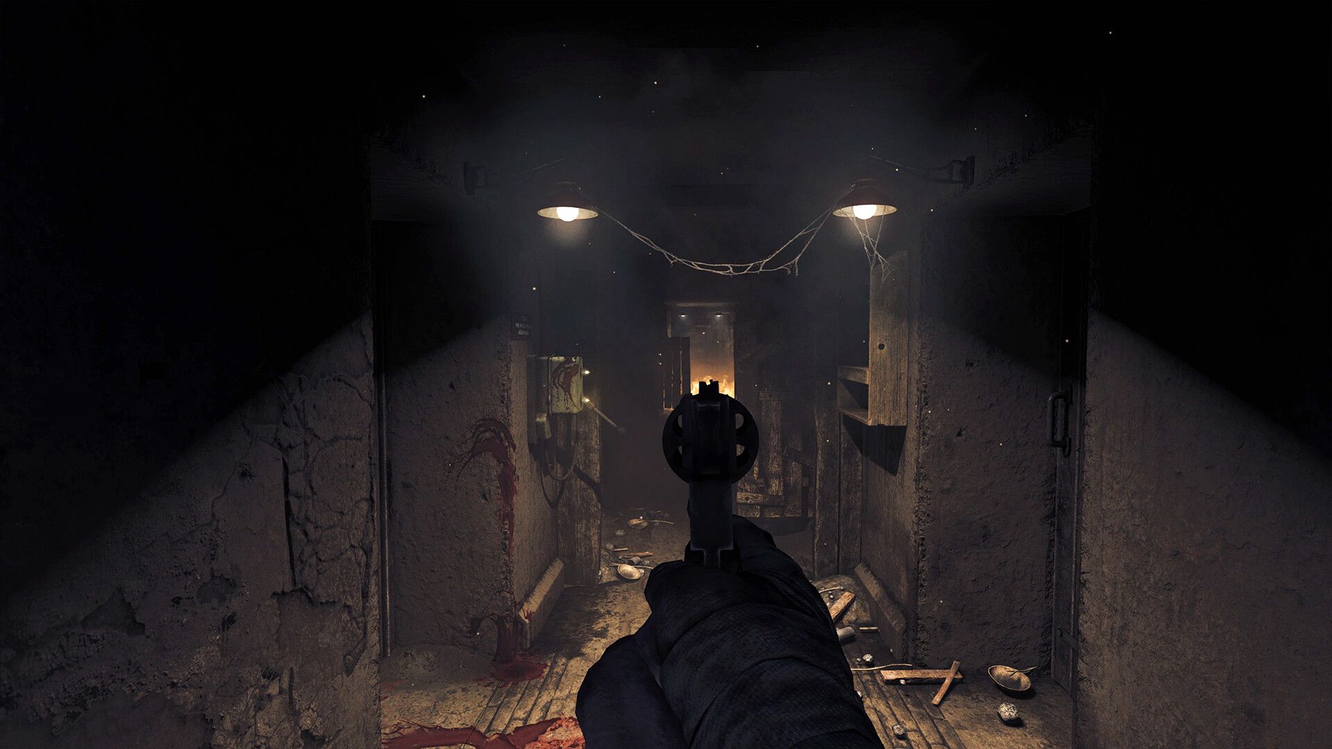 A screenshot of Amnesia: The Bunker.