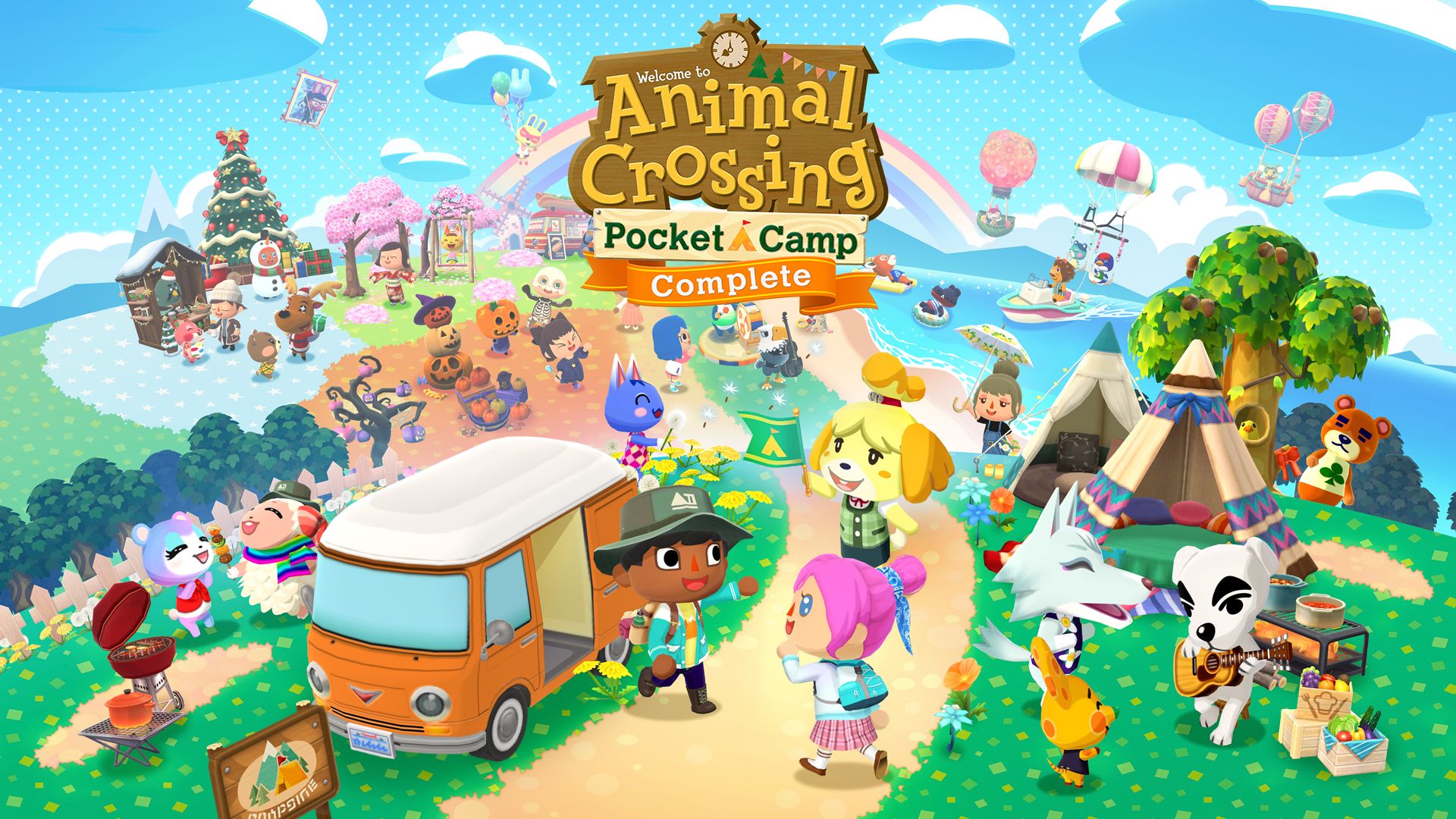 Animal Crossing Pocket Camp Complete artwork.