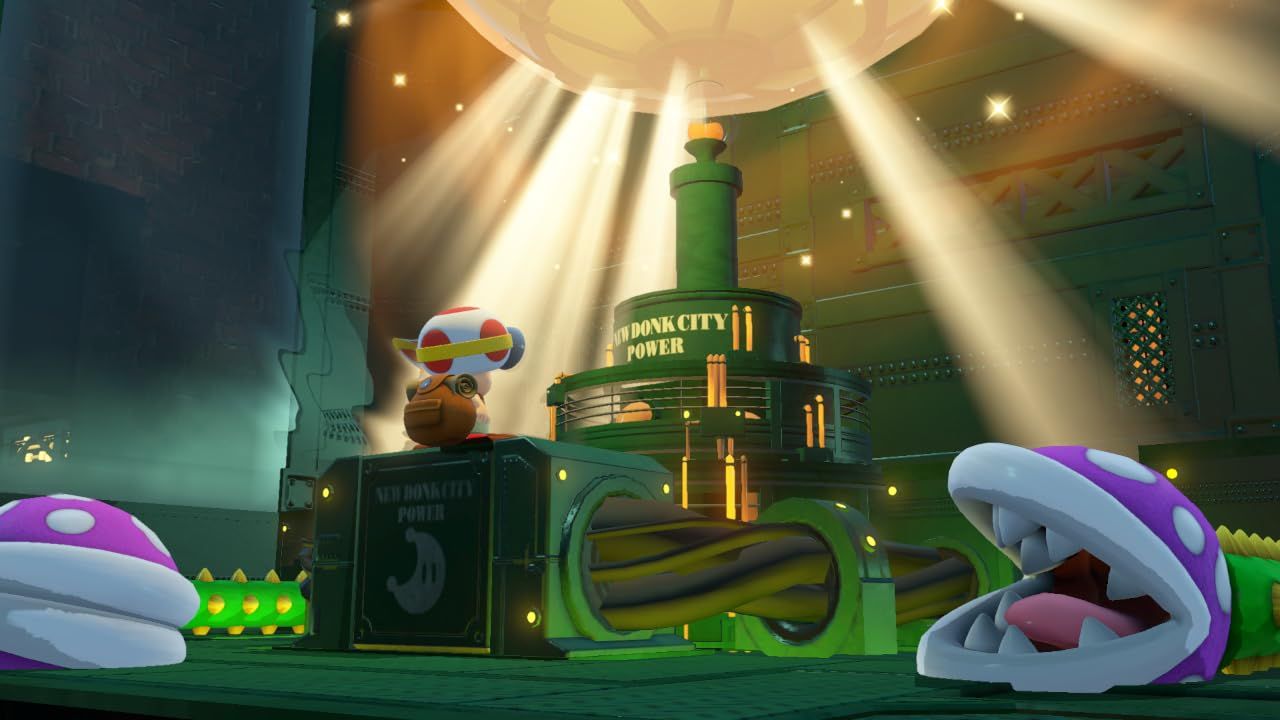 Captain Toad admires the view.