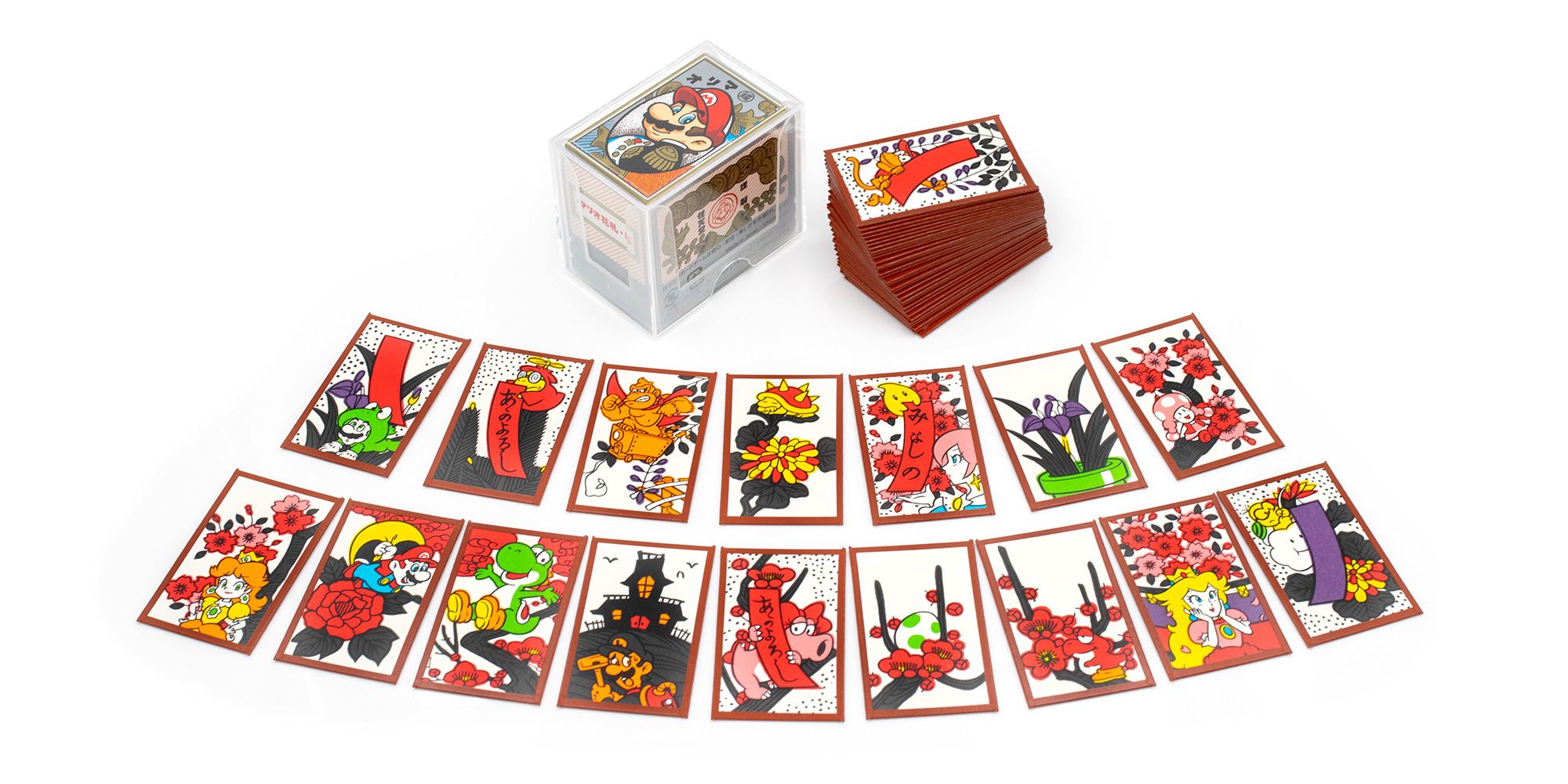 Mario hanafuda Japanese playing cards made by Nintendo