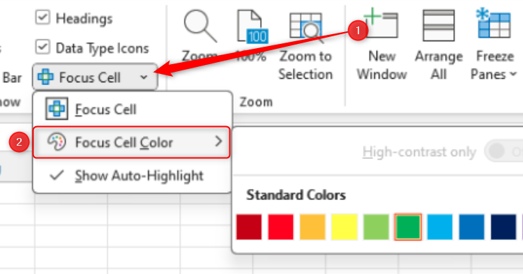 Excel's New Focus Cell Feature Makes It Easier to Read Data