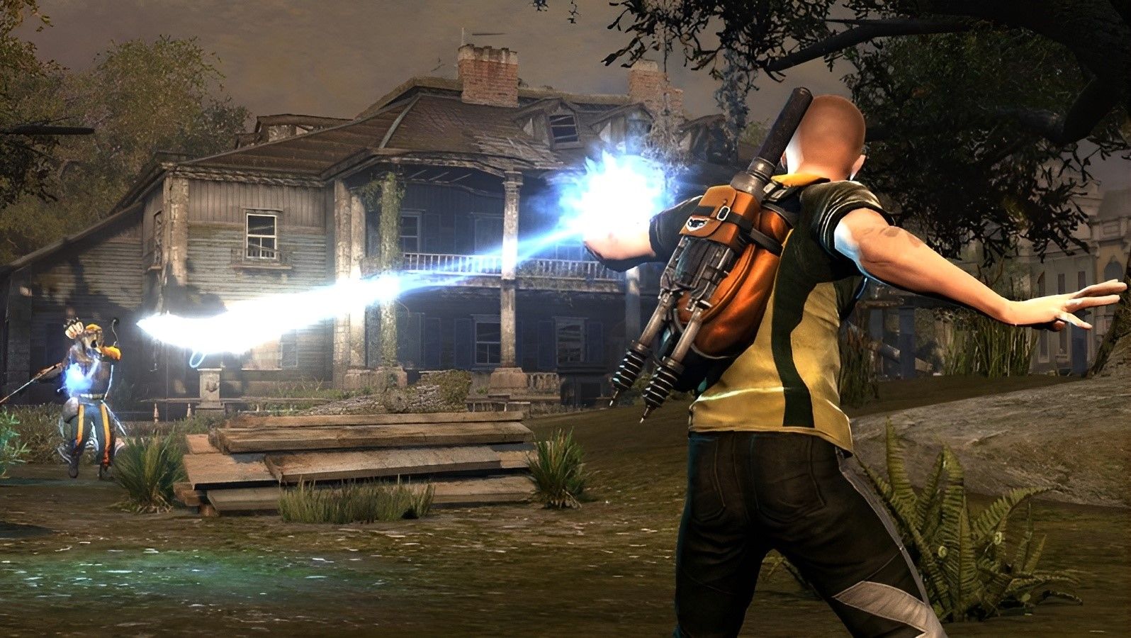 An inFamous 2 screenshot. 