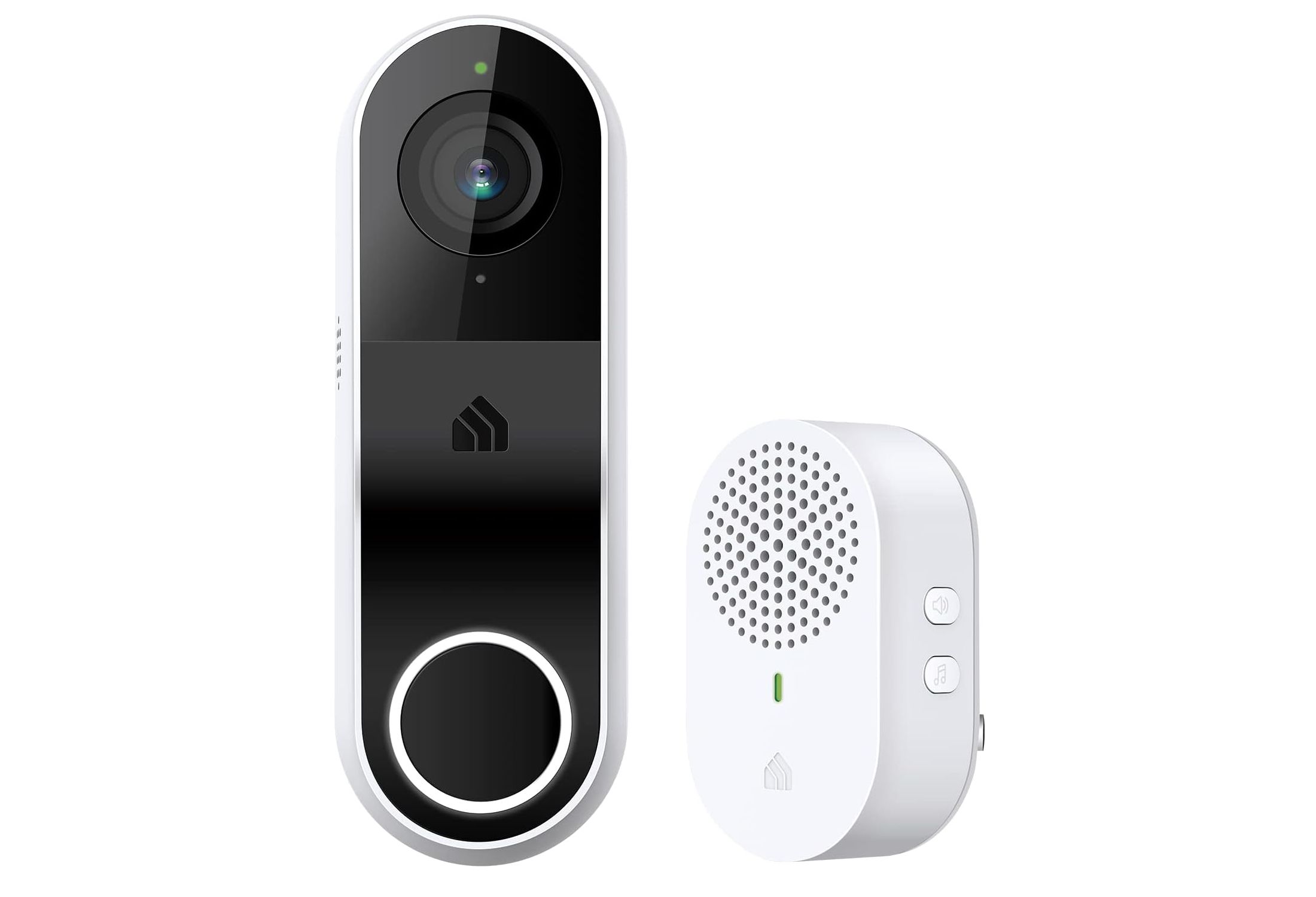 The Kasa Smart Video doorbell kd100 on a white background. 