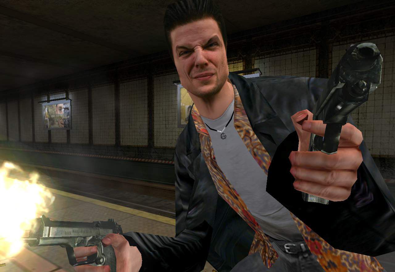 A screenshot of Max Payne.