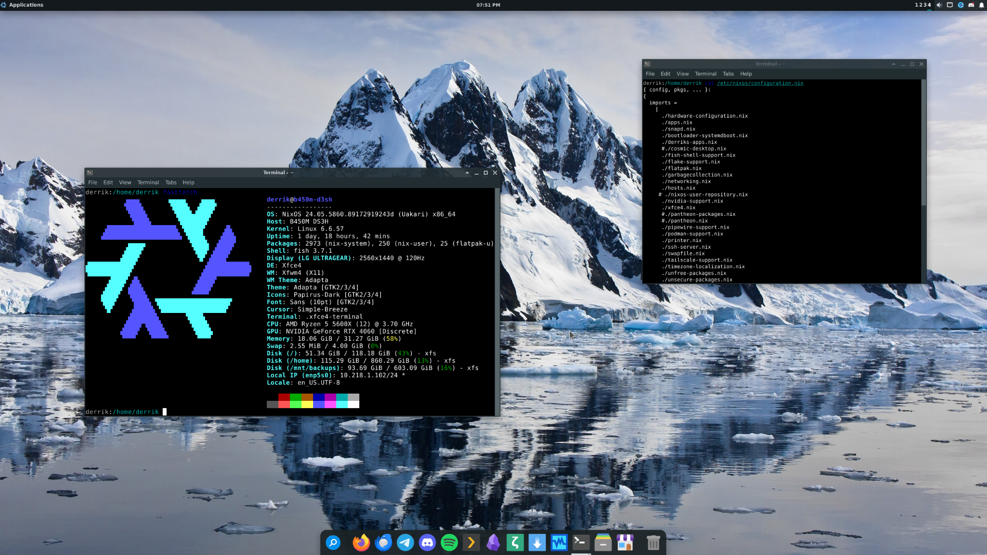 My NixOS desktop setup.