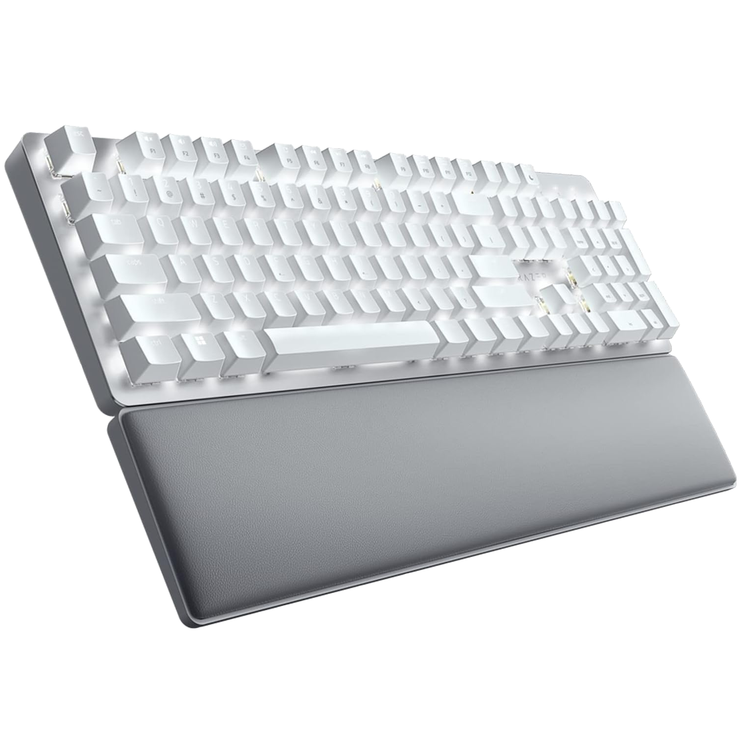 Ультра беспроводная механическая игровая клавиатура razer pro type с подставкой для запястий