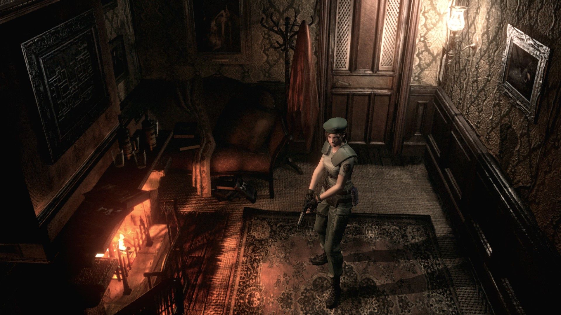 Jill Valentine in Resident Evil (2002).