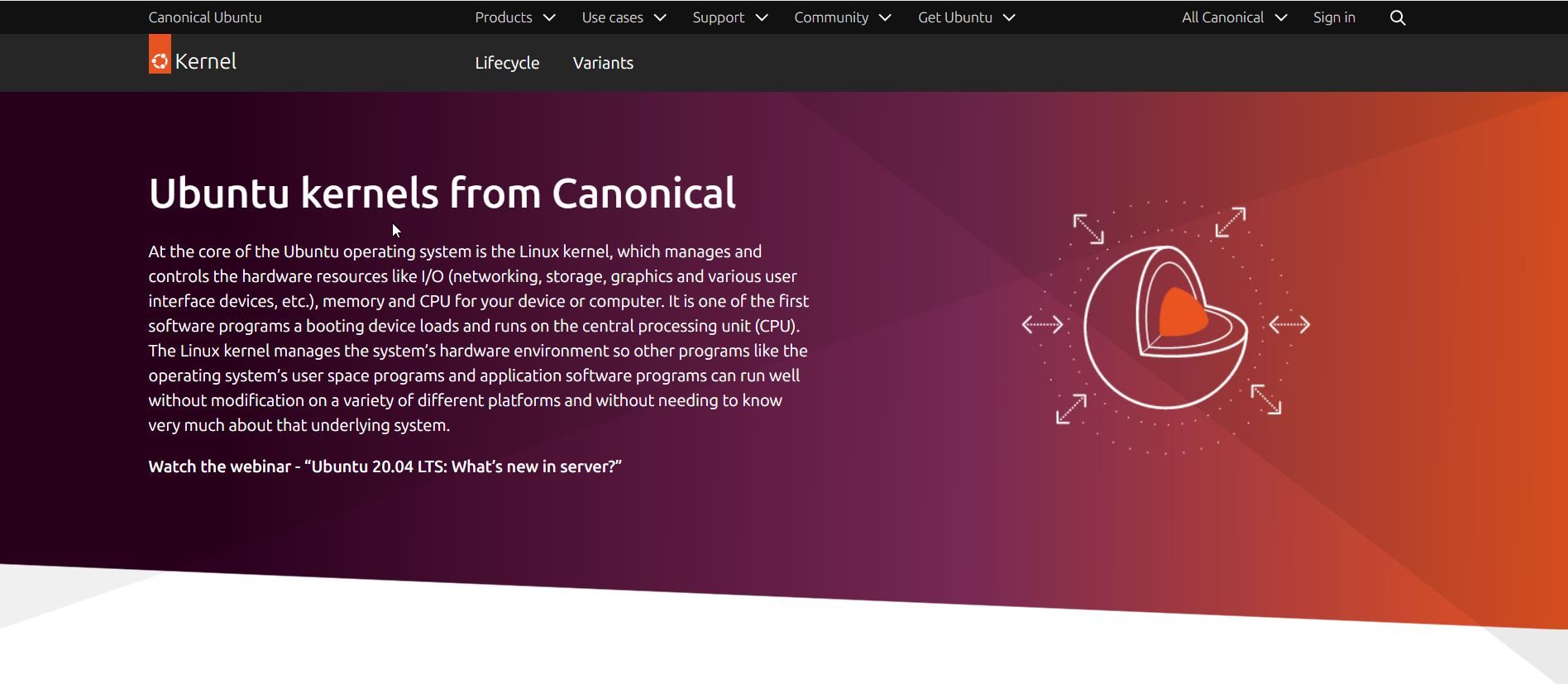 Canonical kernels on the Ubuntu website.