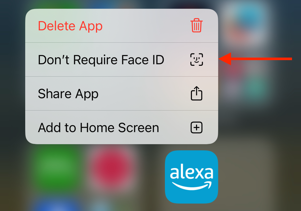 Unhiding an app in iOS 18.