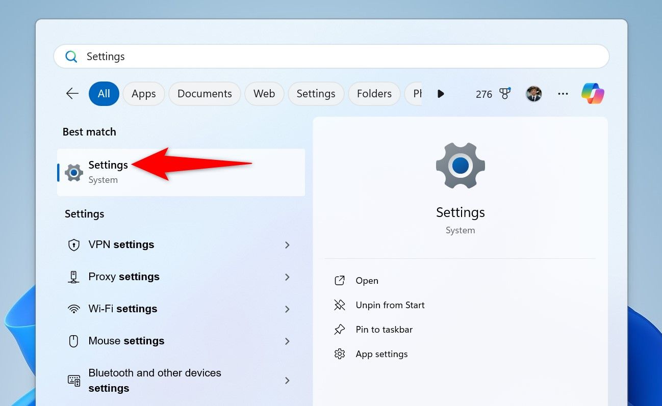 13 Ways to Open Settings on Windows 11