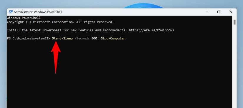 How to Schedule Automatic Shutdown on Windows 11