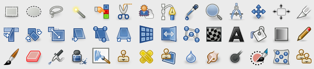 gimp legacy icons scaled up