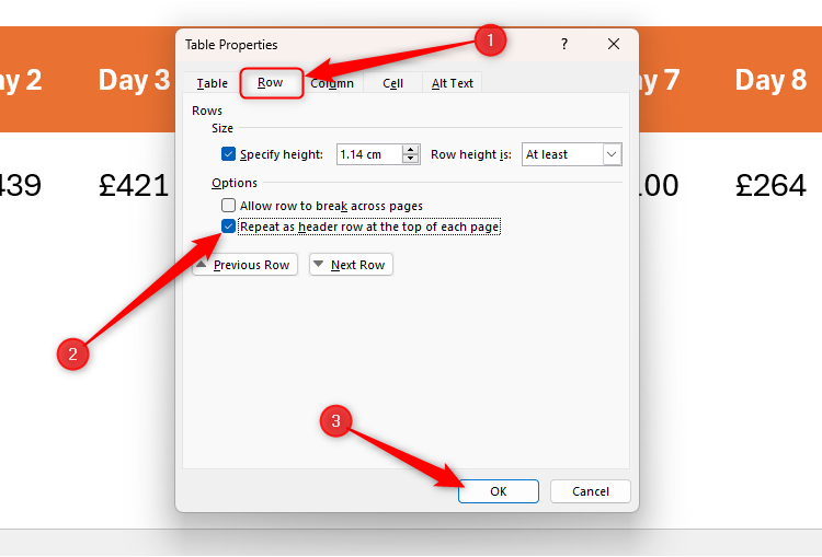 Word Header Rows The Best Tips for Creating and Using Tables in Microsoft Word