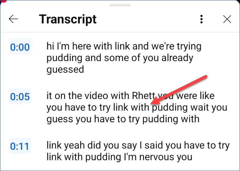 YouTube video transcript.