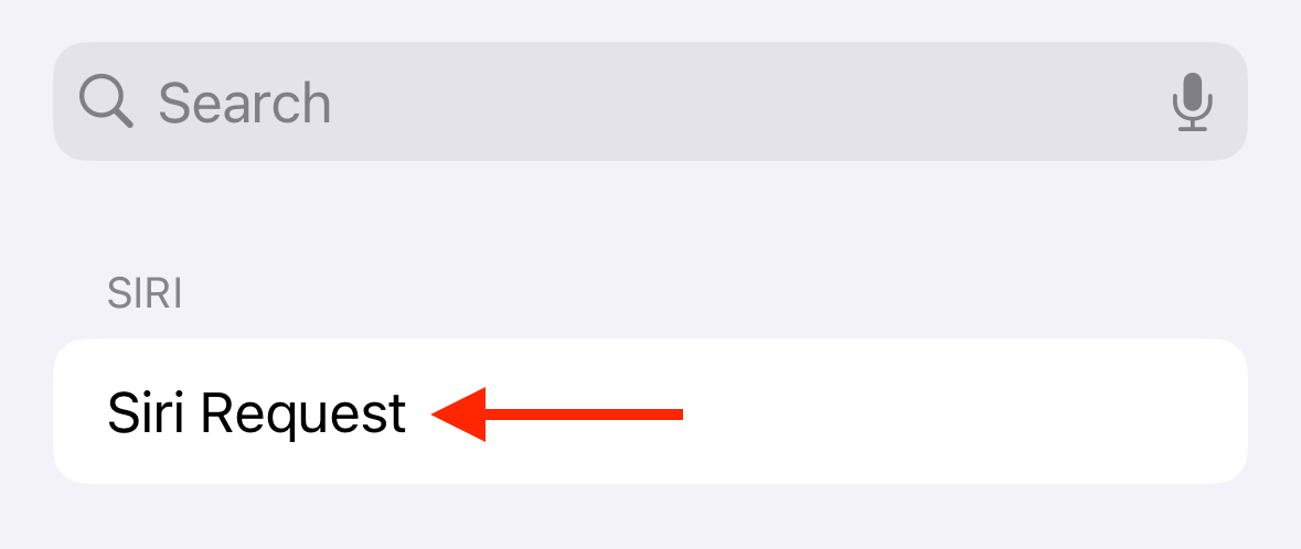 Siri request for voice commands in iPhone accessibility settings.