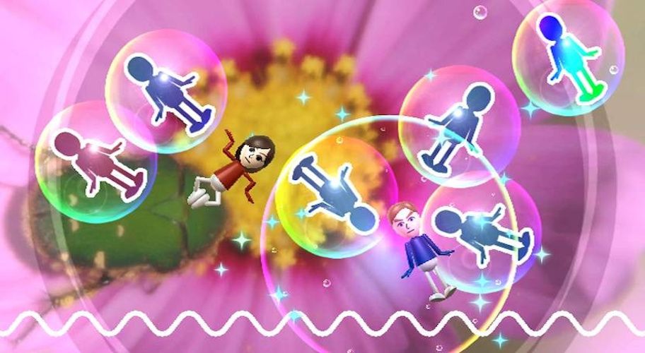 The "Pose Mii" minigame from Wii Play.